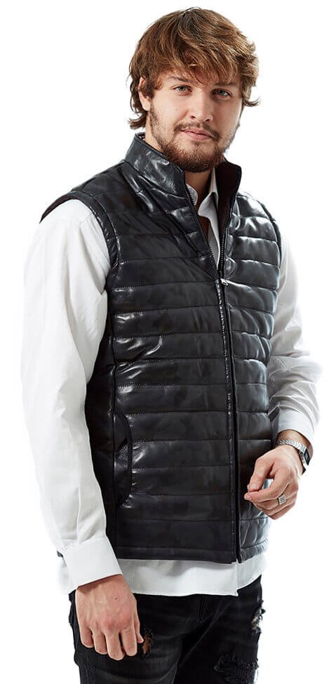 Double Sided Inflatable Vest Black