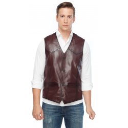 mens-genuine-leather-vest-claret-red
