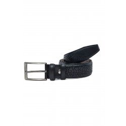 patterned-genuine-classic-leather-belt-black